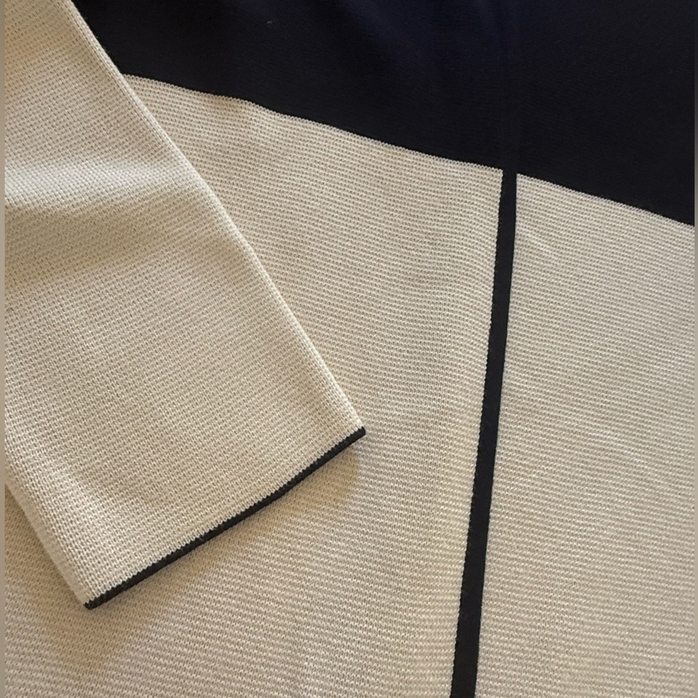 Talbots Colorblock Long Cardigan - Picture 4 of 6